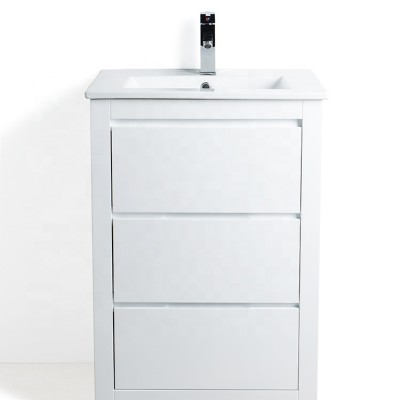 24 inch white color New Design American Style Comfortable Beautiful  bathroom  cabinets vanities