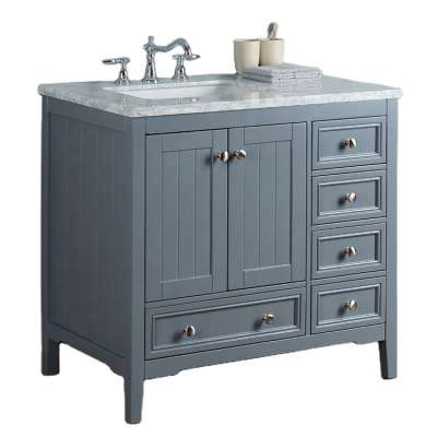 2020 Homedee  36 inch New Design American Style Single Sink  bathroom vanities cabinets